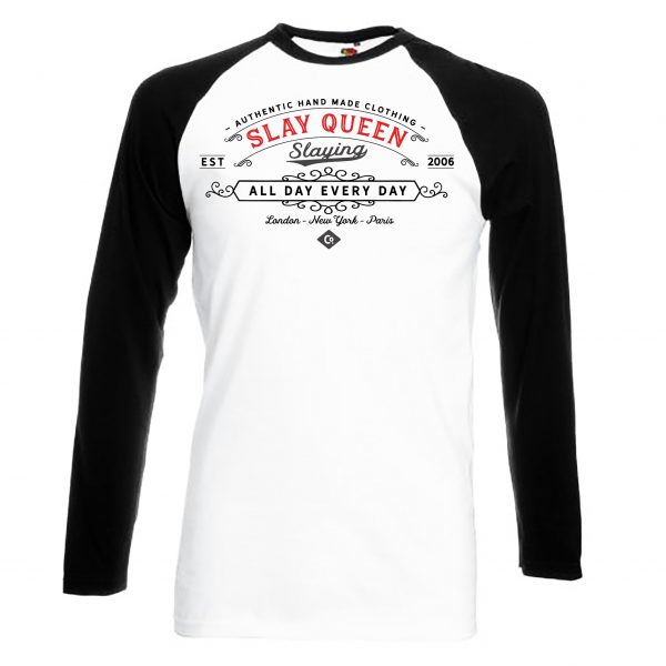 Slay Queen Raglan T-Shirt