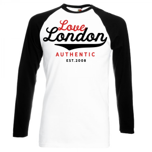 Love London Baseball Raglan T-Shirt